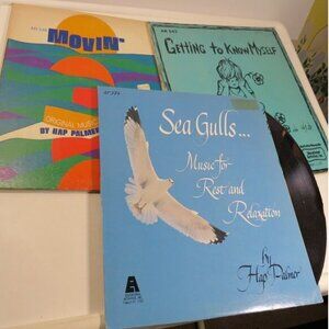 Hap Palmer (3) LP Vinyl Records Children's Songs
